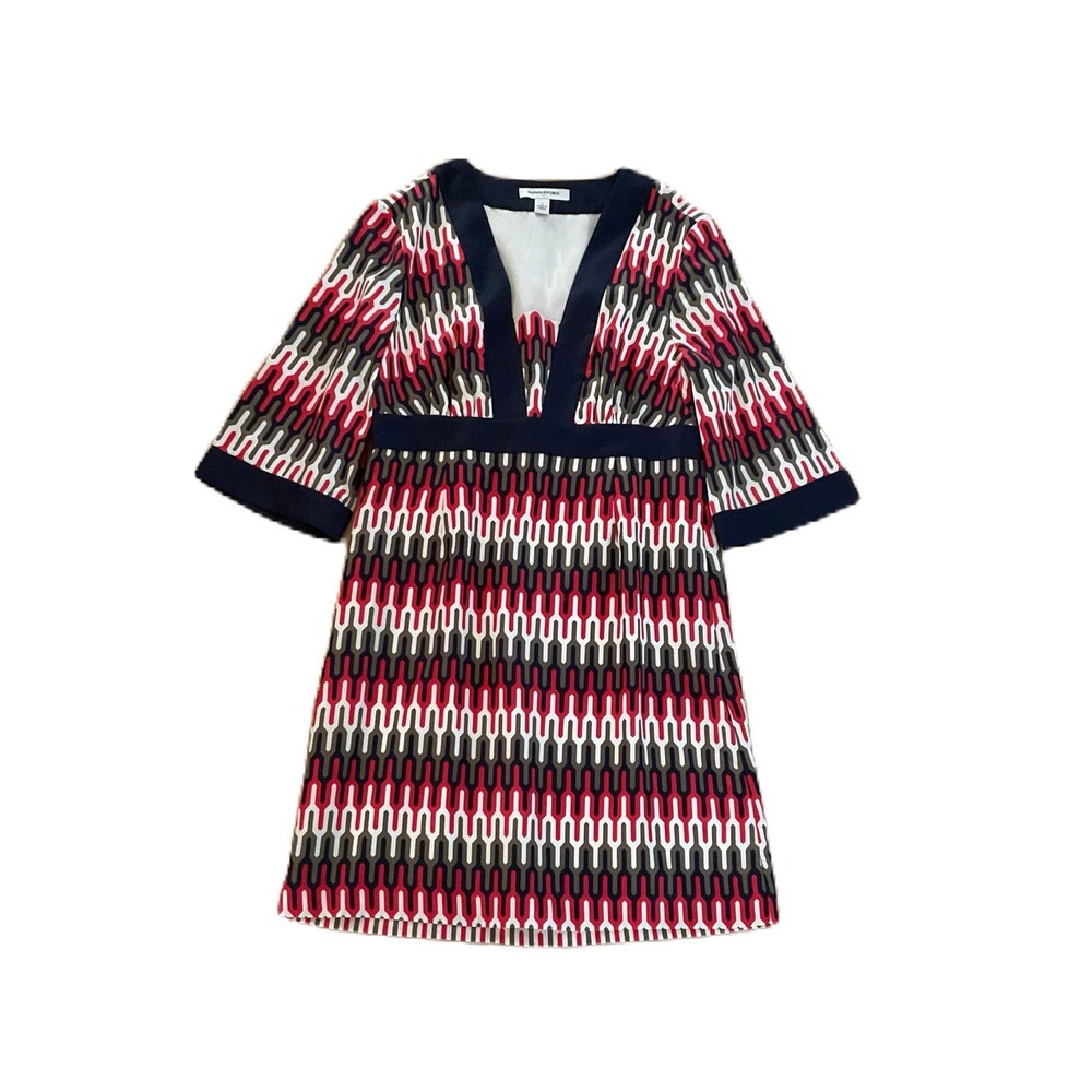 Banana Republic-Geometric Tunic Dress (Size 2)